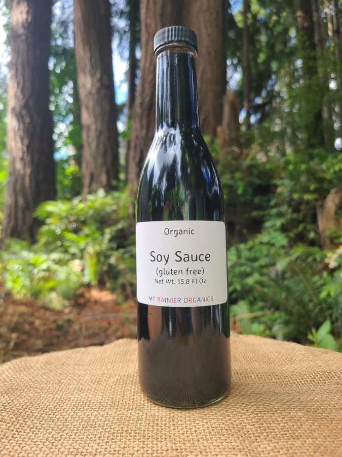 Organic soy sauce